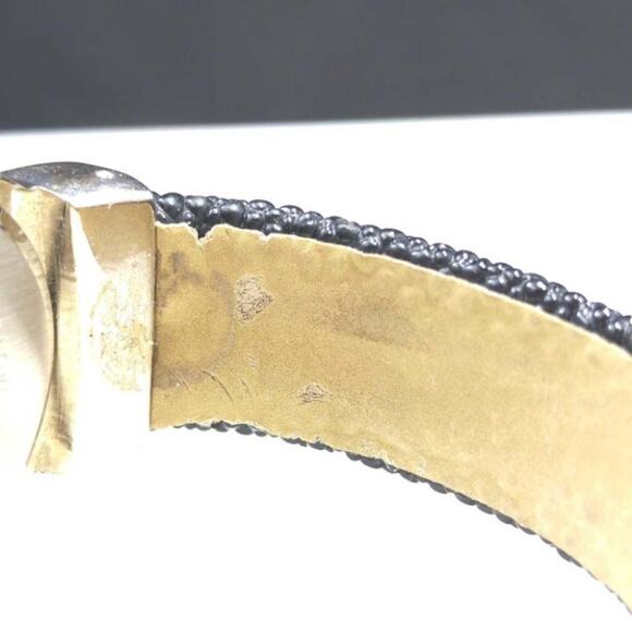 Chico's Cuff Watch, Red Silver Face, 6 Inches, Second Hand - Picture 8 of 12